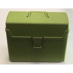 Vintage Light Green Sterling Plastics Co. Letter File Storage Box 1970's
